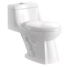 Elongated 1-Piece Dual Flush Toilet