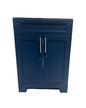 24" Blue Vanity MKOB