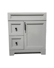 30" Grey Vanity with drawers