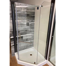 BASILOR 36" x 72" Frameless Neo Corner Shower Door