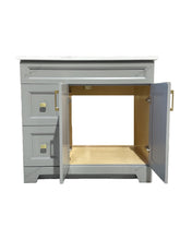 SAPPHIRE 36" Solid Wood Bathroom Vanity with Drawers