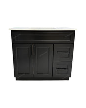 TOPAZ 36" Solid Wood Bathroom Vanity with Drawers