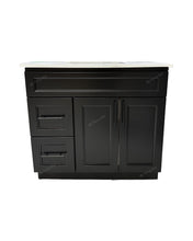 TOPAZ 36" Solid Wood Bathroom Vanity with Drawers