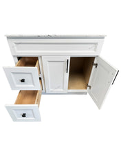 TOPAZ 36" Solid Wood Bathroom Vanity with Drawers