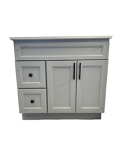 TOPAZ 36" Solid Wood Bathroom Vanity with Drawers