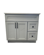 TOPAZ 36" Solid Wood Bathroom Vanity with Drawers