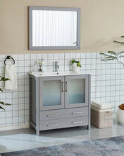 36" grey vanity art vanity