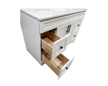 SAPPHIRE 48" Solid Wood Bathroom Vanity with Drawers