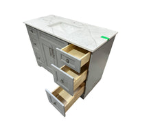 SAPPHIRE 48" Solid Wood Bathroom Vanity with Drawers