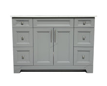 SAPPHIRE 54" Solid Wood Bathroom Vanity with Drawers