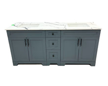PEARL 72" Double Sink Bathroom Vanity