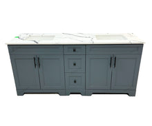 PEARL 72" Double Sink Bathroom Vanity