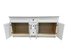 TOPAZ 72" Solid Wood Double Sink Bathroom Vanity
