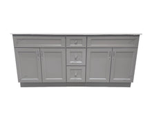 TOPAZ 72" Solid Wood Double Sink Bathroom Vanity