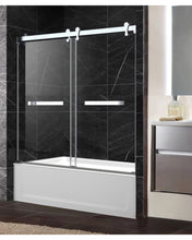 BASILOR 60" x 55" Semi Framed Bathtub Door