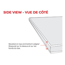 Fusion- 48" x 19" Shower Bench- Carrara