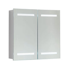 LED Frameless Mirror Medicine Cabinet- 25" x 26" x 6"