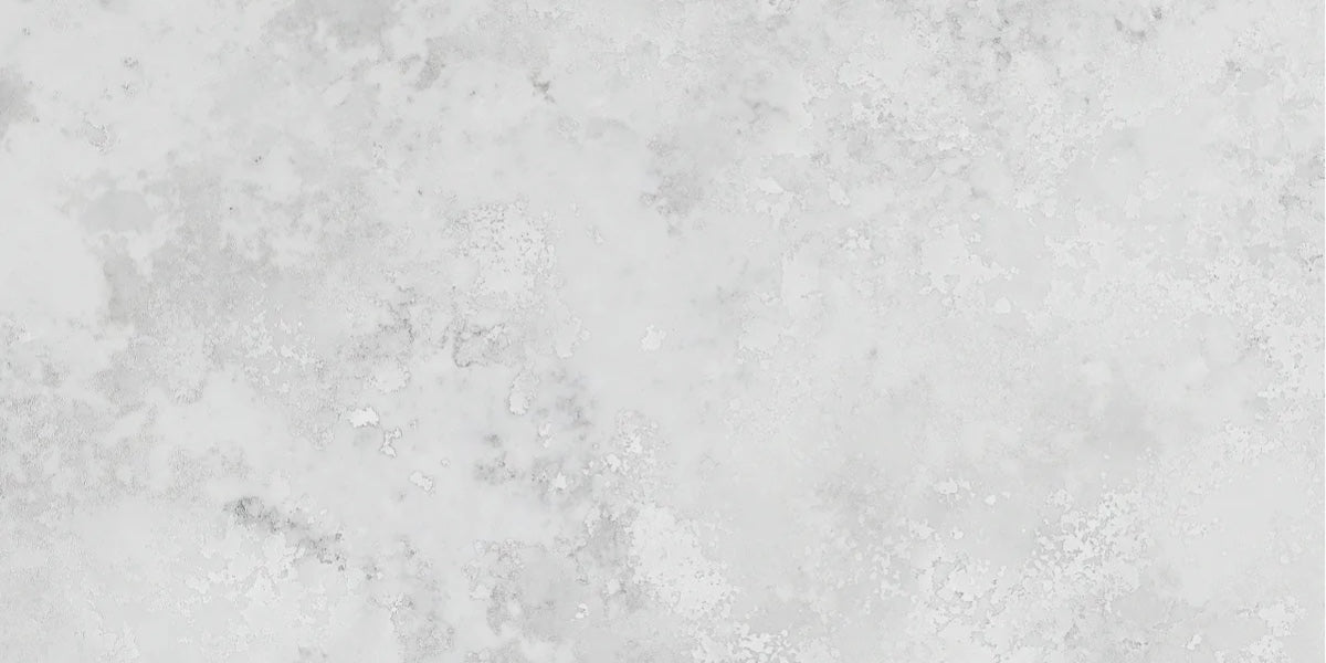 Misted Stone grey-white quartz countertop slab with cloudy texture