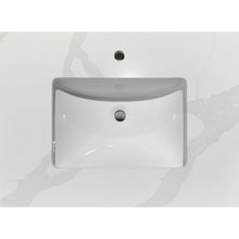 White countertop with thick and thin grey veins