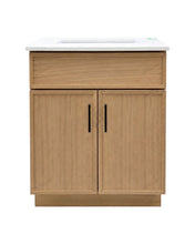 OAKLYN 30" Solid Wood Bathroom Vanity with Quartz Countertop