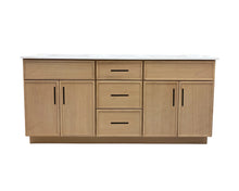 OAKLYN 72" Double Sink Solid Wood Bathroom Vanity