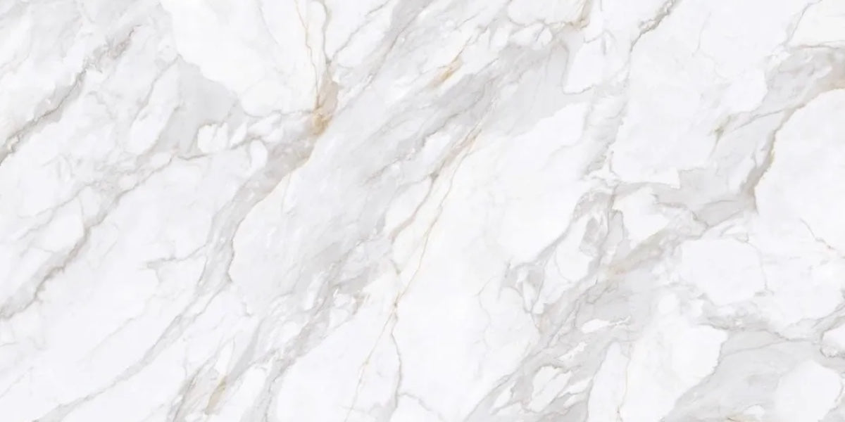 Cloud Marble white quartz countertop slab with soft grey shading and veining