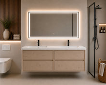 REMI 48" Double Sink Floating Bathroom Vanity
