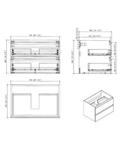 REMI 30" Floating Bathroom Vanity