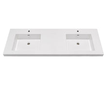 REMI 60" Double Sink Floating Bathroom Vanity