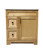 SAPPHIRE 30" Solid Wood Bathroom Vanity with Drawers