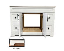SAPPHIRE 48" Solid Wood Bathroom Vanity with Drawers