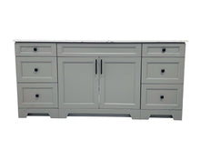 SAPPHIRE 72" Solid Wood Single Sink Bathroom Vanity