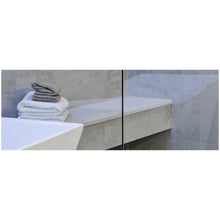 Fusion- 48" x 19" Shower Bench- Carrara
