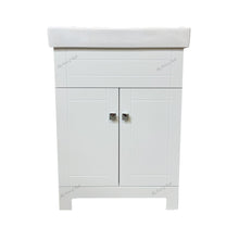 TOWANA 30" x 15.5" Compact Bathroom Vanity with Ceramic Sink