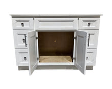 TOPAZ 48" Solid Wood Bathroom Vanity with Drawers