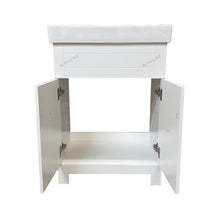 TOWANA 30" x 15.5" Compact Bathroom Vanity with Ceramic Sink