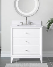 Aurora Horizon 30" Bathroom Vanity with Engineered Marble Top