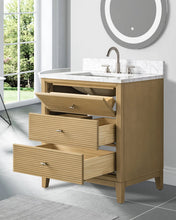 Aurora Horizon 30" Bathroom Vanity with Engineered Marble Top