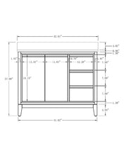 Aurora 42" Bathroom Vanity with Engineered Marble Top