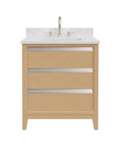 Aurora 30" Bathroom Vanity with Engineered Marble Top