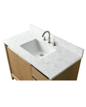 Aurora 42" Bathroom Vanity with Engineered Marble Top