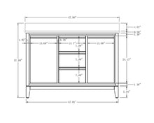 Aurora 48" Bathroom Vanity with Engineered Marble Top