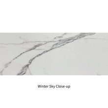 55" Quartz Bathroom Countertop with Sink