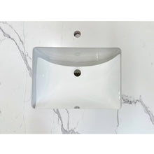 55" Quartz Bathroom Countertop with Sink